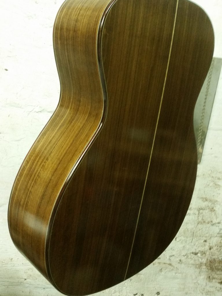 black chacate guitar