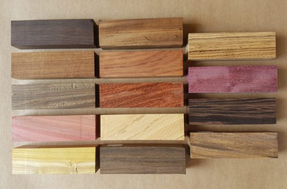Knife Handle Blocks - 14 species