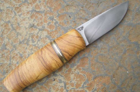 Knife handle wild olive