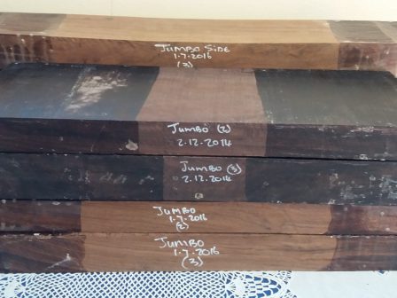 Loosing tension in drying, 10 sets for guitars, black chacate and leadwood