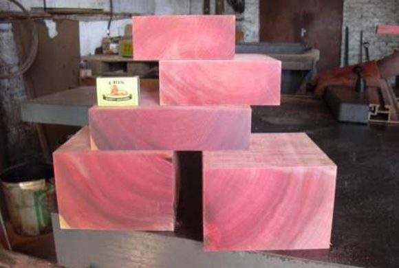 Turnery Pink Ivory bowl blanks Turnery Pink Ivory bowl blanks