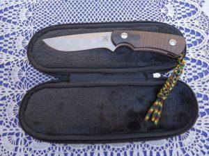 leadwood knife handle