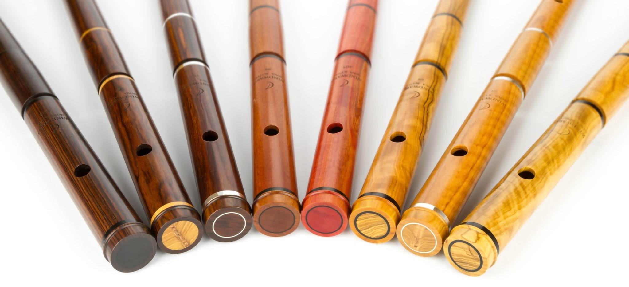 mopane-ivory-olive-wood-flutes-opt woodwind instruments flutes